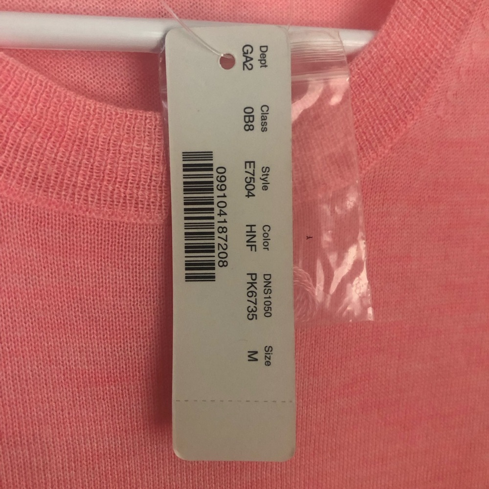 New w Tag: J Crew Lightweight Full Cashmere Tank or Sweater Vest. Size Medium - Picture 8 of 13